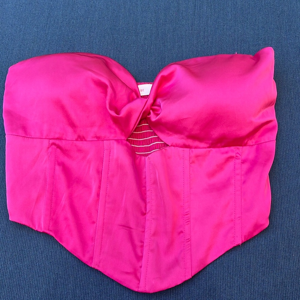 Better be pink crop top